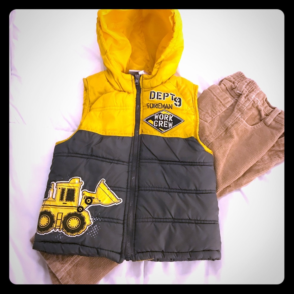 Little Boy’s Hooded Puffer Vest